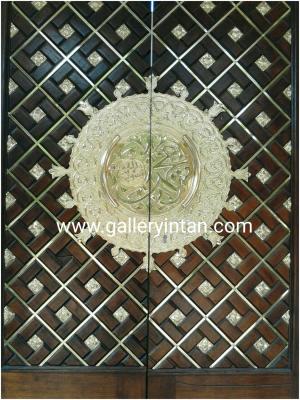 Jual ornamen pintu Nabawi Kuningan murah bagus berkualitas ekspor