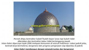 Kontraktor kubah masjid tembaga jambi