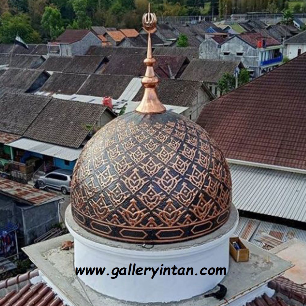 Kontraktor kubah masjid tembaga banjarmasin