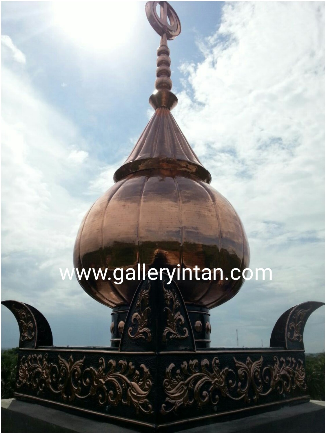 Kontraktor kubah masjid tembaga banjarmasin